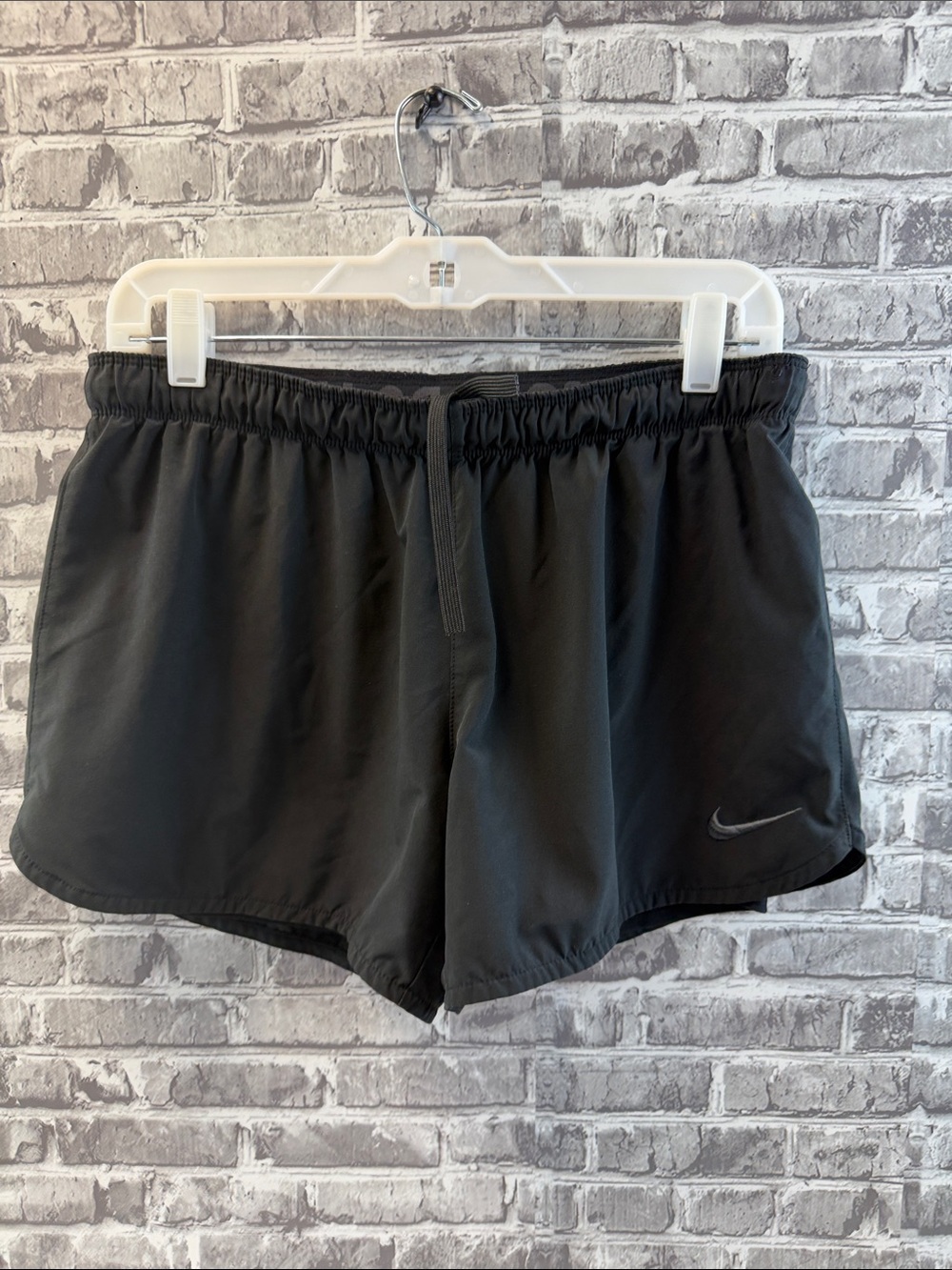 Nike Black Women's Running Shorts with Drawcord